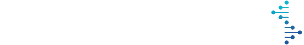 UC Irvine Charlie Dunlop Dark white Logo with gradient DNA